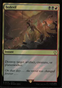Bedevil (Surge Foil) R Commander: FINAL FANTASY 319 NM - Image 1