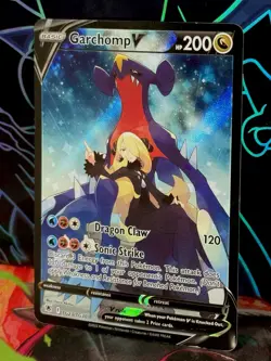 Pokemon Garchomp V TG23/TG30 Astral Radiance Full Art Ultra Rare Holo 200 MP - Image 2