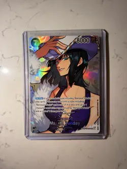 Ms. All Sunday SP (OP14-084) ONE PIECE OP16 TIME OF BATTLE— Mint, English - Image 1