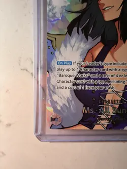 Ms. All Sunday SP (OP14-084) ONE PIECE OP16 TIME OF BATTLE— Mint, English - Image 5
