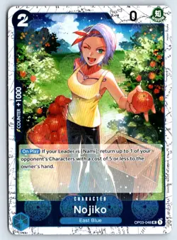 Nojiko (Pirate Foil) OP03-048 One Piece Premium Booster -The Best- Vol. 2 NM - Image 1