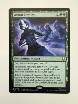 Avatar Destiny MTG Magic the Gathering Card NM Near Mint TLA - Image 1