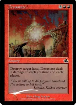 2000 Prophecy Devastate #87 Light Play - Image 1