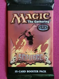 Magic The Gathering SCOURGE New Sealed Booster Pack MTG - Image 1