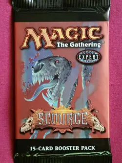 Magic The Gathering SCOURGE New Sealed Booster Pack MTG - Image 3