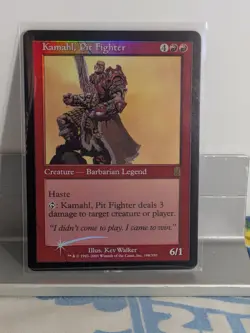 Kamahl, Pit Fighter FOIL X1 LP Odyssey MTG - Image 1