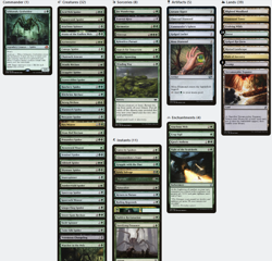 Ishkanah, Grafwidow SPIDER TRIBAL TOKENS Magic MTG Custom Commander Deck - Image 2