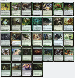 Ishkanah, Grafwidow SPIDER TRIBAL TOKENS Magic MTG Custom Commander Deck - Image 3