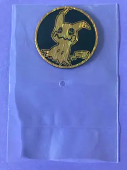 Mimikyu mimic Pokemon Coin Collection Holo foil Pokemon TCG Card Game From Japan - Image 1