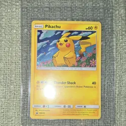 The Pokemon Company Pikachu SM206 SM Holo Promo Basic 60 HP English - Image 1