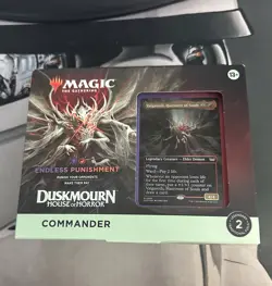 MTG: DUSKMOURN: HOUSE OF HORROR: ENDLESS PUNISHMENT COMMANDER DECK - New Sealed - Image 1