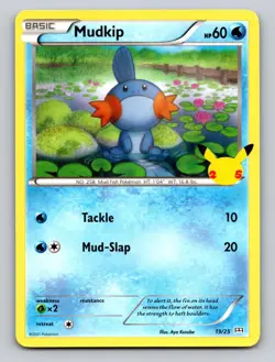 Mudkip 019/025 Promo McDonald's 25th Anniversary Promos Pokemon LP - Image 1