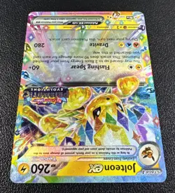 Pokemon Jolteon ex Prismatic Evolutions Stamp Promo Holo 030/131 - Image 3
