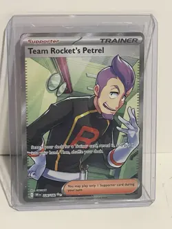 Pokemon TCG Team Rocket's Petrel #226/182 Destined Rivals - Image 1