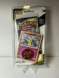 Pokemon TCG Sealed Sun & Moon Team Up Blister Packs Mimikyu (Comes W/ Protector) - Image 1