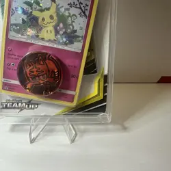 Pokemon TCG Sealed Sun & Moon Team Up Blister Packs Mimikyu (Comes W/ Protector) - Image 5