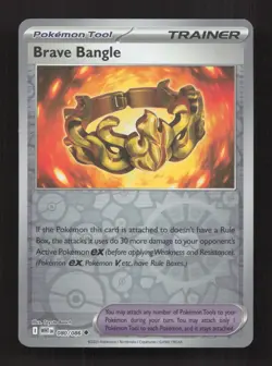 Brave Bangle 080/086 Uncommon White Flare Pokemon Reverse Holo Near Mint - Image 1