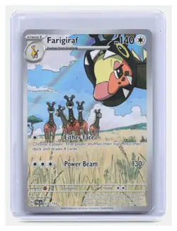 Farigiraf 228/193 Illustration Rare Paldea Evolved Pokemon Near Mint B099 - Image 1