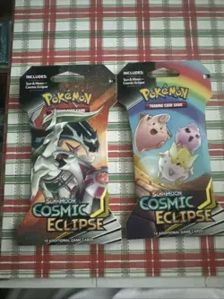 Pokemon Cosmic Eclipse Sleeved Booster Packs - Image 1