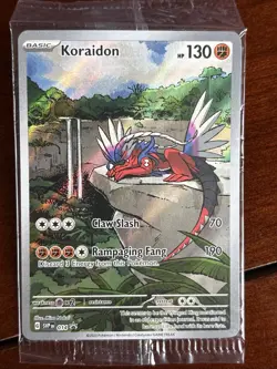 Pokemon Scarlet & Violet Promo Koraidon 014 Holo Sealed - Image 1