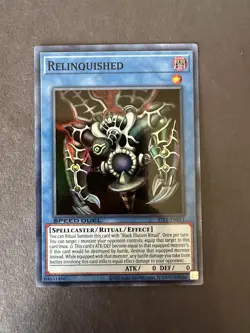 Relinquished Super Rare Speed Duel Tournament Pack 7 OTS STP7-EN011 NM - Image 1