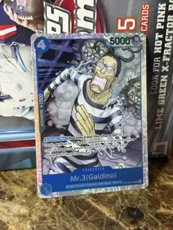 Mr.3 (Galdino) SR OP16-056 One Piece Time of Battle ENGLISH - Image 2