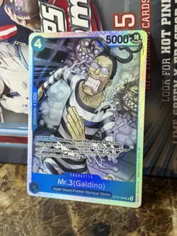 Mr.3 (Galdino) SR OP16-056 One Piece Time of Battle ENGLISH - Image 4