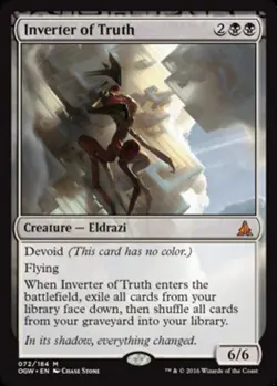 1 x Inverter of Truth - Oath of the Gatewatch - Light Play - MTG - Image 1
