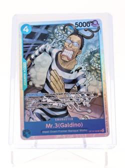 Mr.3 Galdino OP16-056 SR The Time of Battle One Piece TCG NM - Image 1