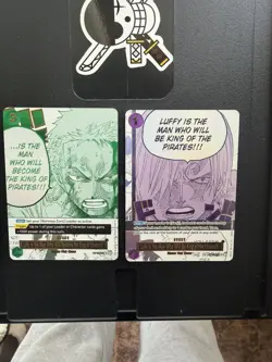 Luffy Is The Man Who Will Be King Of the Pirates 3rd AnnSet (Sanji & Zoro) - Image 1