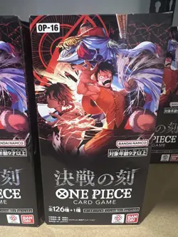 OP16 Time Of The Battle Booster Box - Japanese One Piece TCG - Image 1