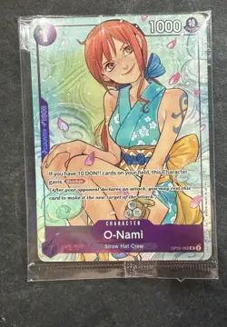 O-Nami OP05-062 Illustration Box Vol 1 Sealed Alt Art One Piece Promo Foil 🔥 - Image 1