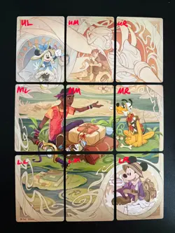 Ravensburger Disney Lorcana TCG - Wilds Unknown Puzzle Insert Cards - Image 1