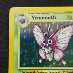 Venomoth 13/64 Holo Rare Jungle Unlimited Pokemon Card - Image 2