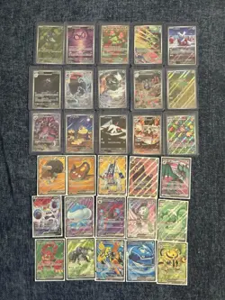 Mixed Illustration Rare & Full Art Pokemon Card Lot L2 - Image 1
