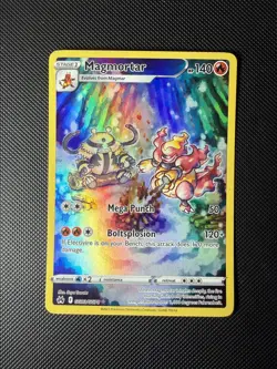 NM Magmortar GG03/GG70 Crown Zenith Galarian Gallery Pokemon Card - Image 1