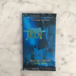1999 Star Wars Young Jedi Decipher (6) New Booster Packs 11 cards Per Pack. - Image 2
