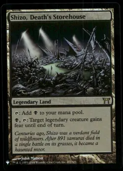 FOIL SHIZO, DEATH'S STOREHOUSE THE LIST REPRINTS MAGIC: THE GATHERING LP - Image 1