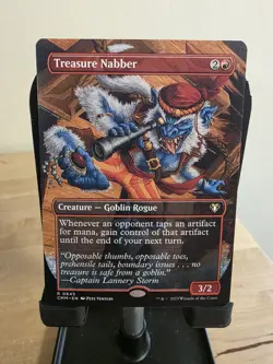 Treasure Nabber (Borderless) 645 Rare Commander Masters Magic: The Gathering NM - Image 1