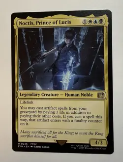 x1 Noctis, Prince of Lucis R MTG Final Fantasy M/NM, English - Image 1