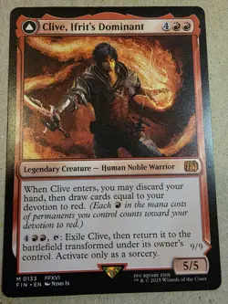 Clive, Ifrit's Dominant - #133 Regular - Final Fantasy - Mtg - Image 1