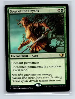 Commander 2014 #47 Song of the Dryads - Image 1