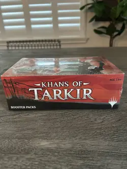 MTG Khans Of Tarkir Booster Box - Factory Sealed - English - Image 1