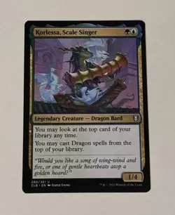 MTG Korlessa, Scale Singer - Commander Legends: Battle for Baldur's Gate NM - Image 1