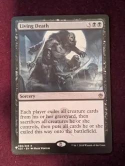 Magic Gathering-MTG-Living Death-Masters 25-PACK FRESH-NON FOIL - Image 1