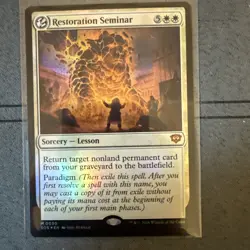 Restoration Seminar M 0030 - Secrets of Strixhaven MTG NM/M - Image 1