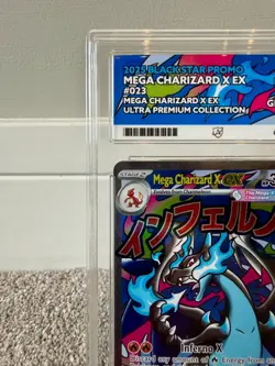 Pokemon Mega Charizard X ex UPC Black Star Promo MEP023 ACE 10 Perfect Subs - Image 2