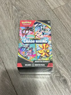 Pokemon TCG: Mega Evolution-Chaos Rising Booster Bundle (6 Packs) - New & Sealed - Image 1
