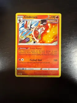Cinderace 28/198 Rare Deck Exclusives Pokemon Near Mint - Image 1