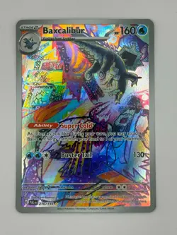 2023 Pokemon S&V Paldea Evolved Baxcalibur Illustration Rare 210/193 - Near Mint - Image 1